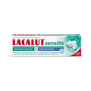 Lacalut Sensitiv Zahncreme Reminalisierung&Sanftes Weiss 75ml