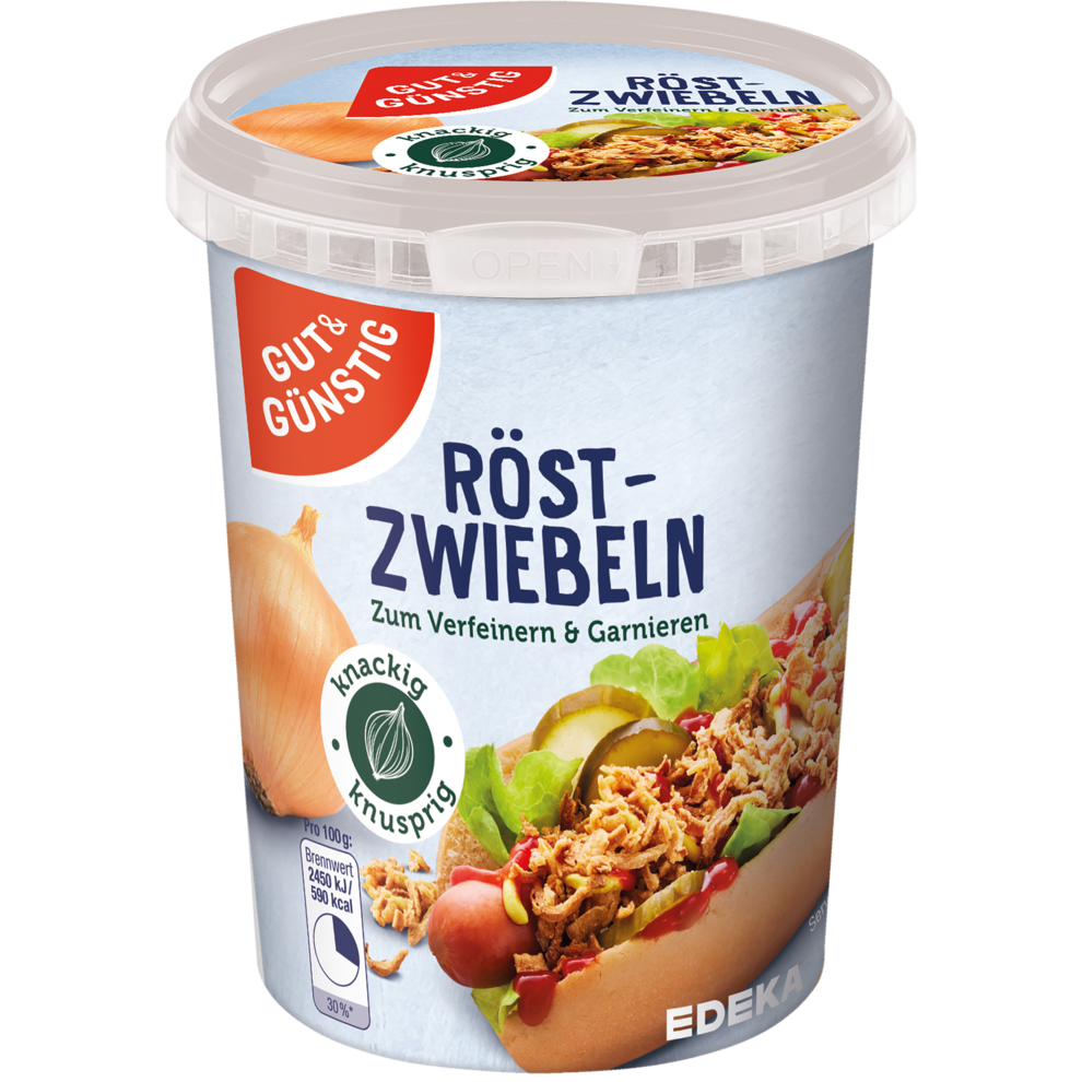 GUT&GÜNSTIG Röstzwiebeln 150g