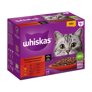 Whiskas Klassische Auswahl 12x85g