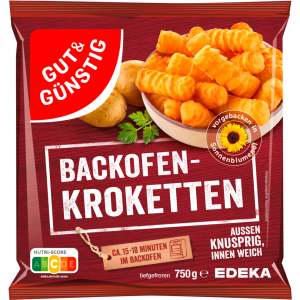 GUT&GÜNSTIG Ofenkroketten 750g