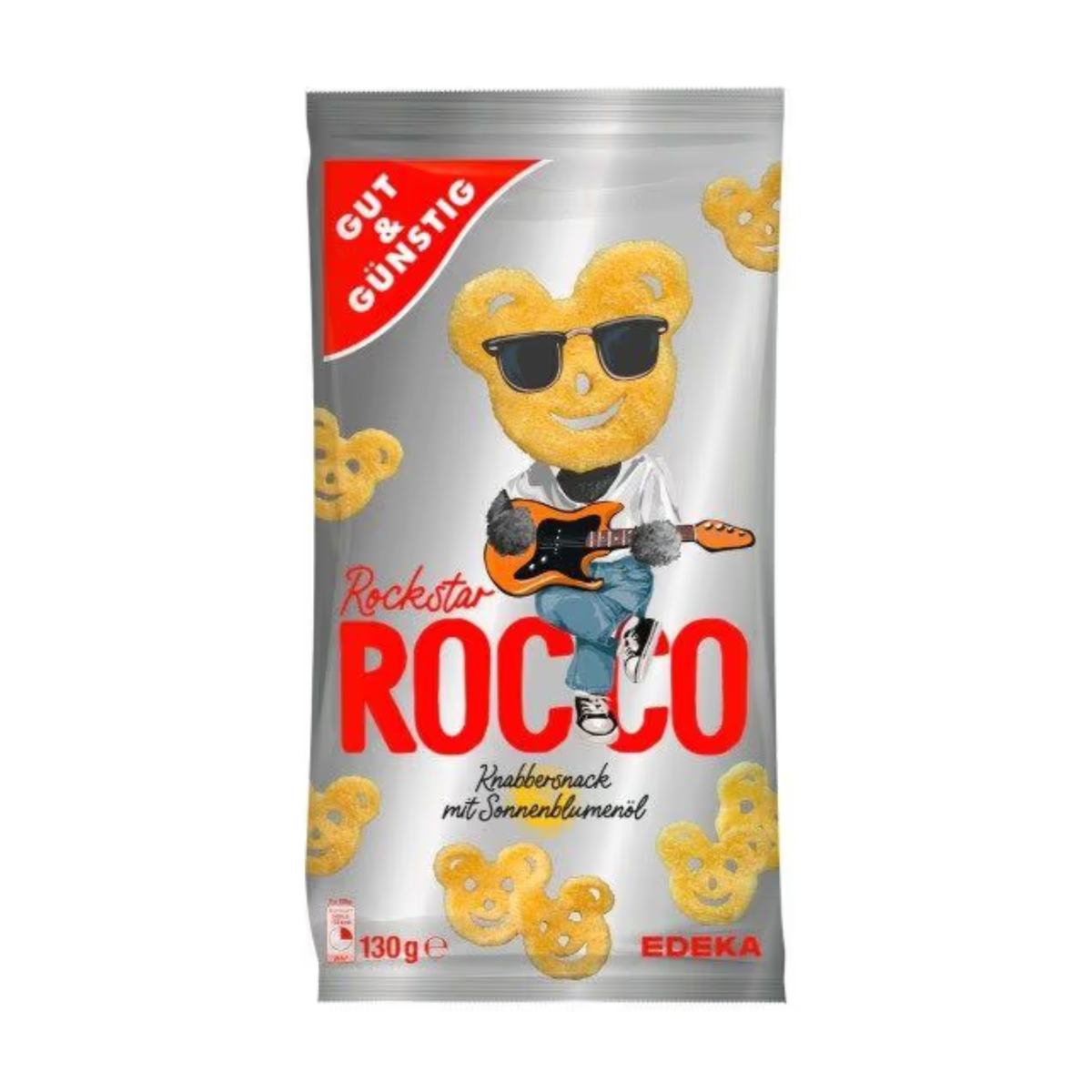 GUT&GÜNSTIG Knabbersnack Rockstar Rocco 130g