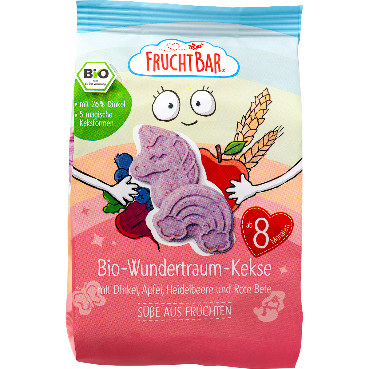 Bio Fruchtbar Wundertraum Kekse 100g