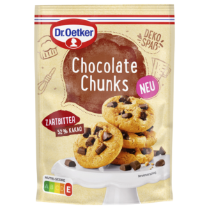 Dr.Oetker Chocolate Chunks Zartbitter 100g