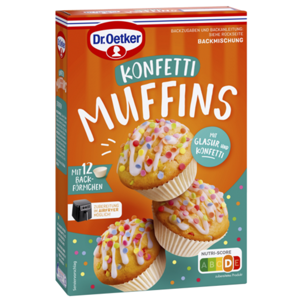 Dr.Oetker Konfetti Muffins 360g