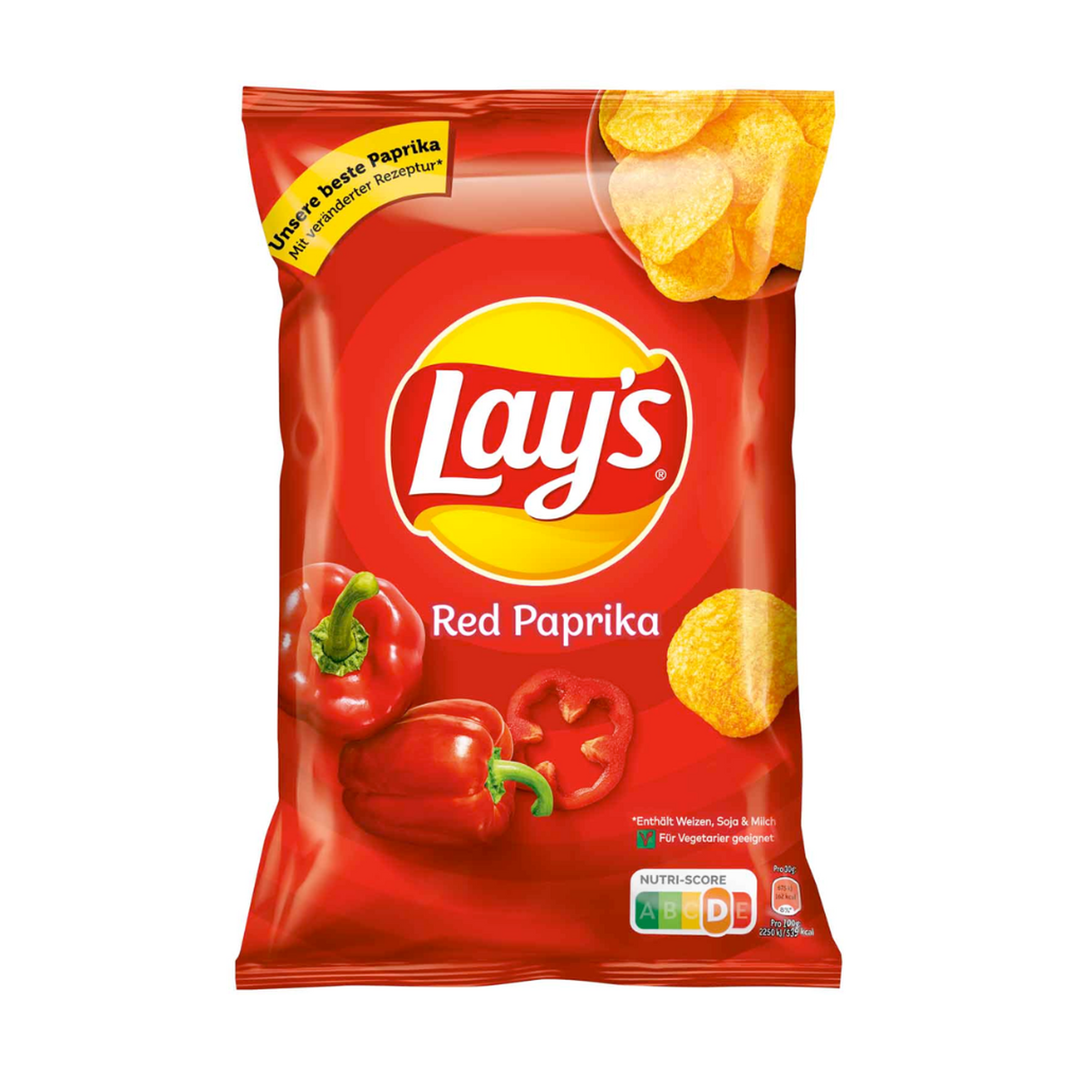 Lays Kartoffelchips Red Paprika 150g