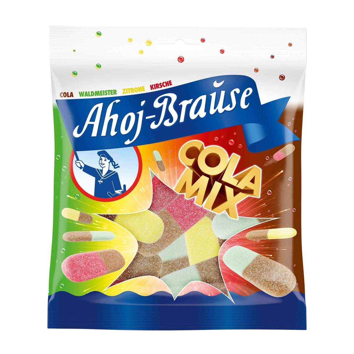 Ahoj-Brause Kaubonbons Cola Mix 150g