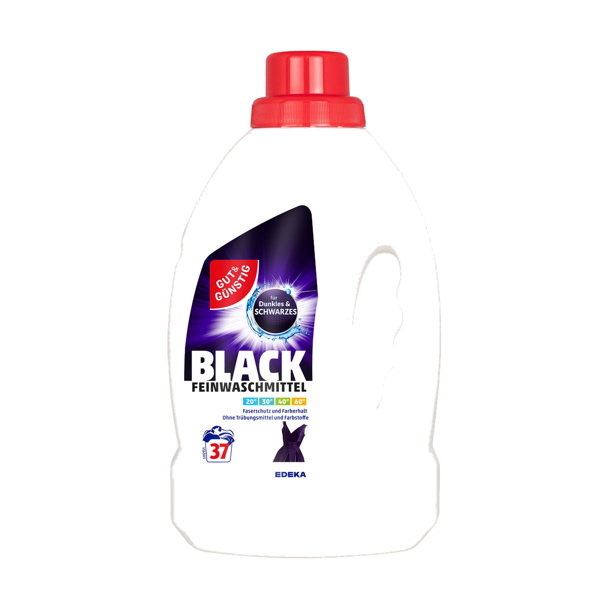 GUT&GÜNSTIG Feinwaschmittel Black 37WL 1,5l