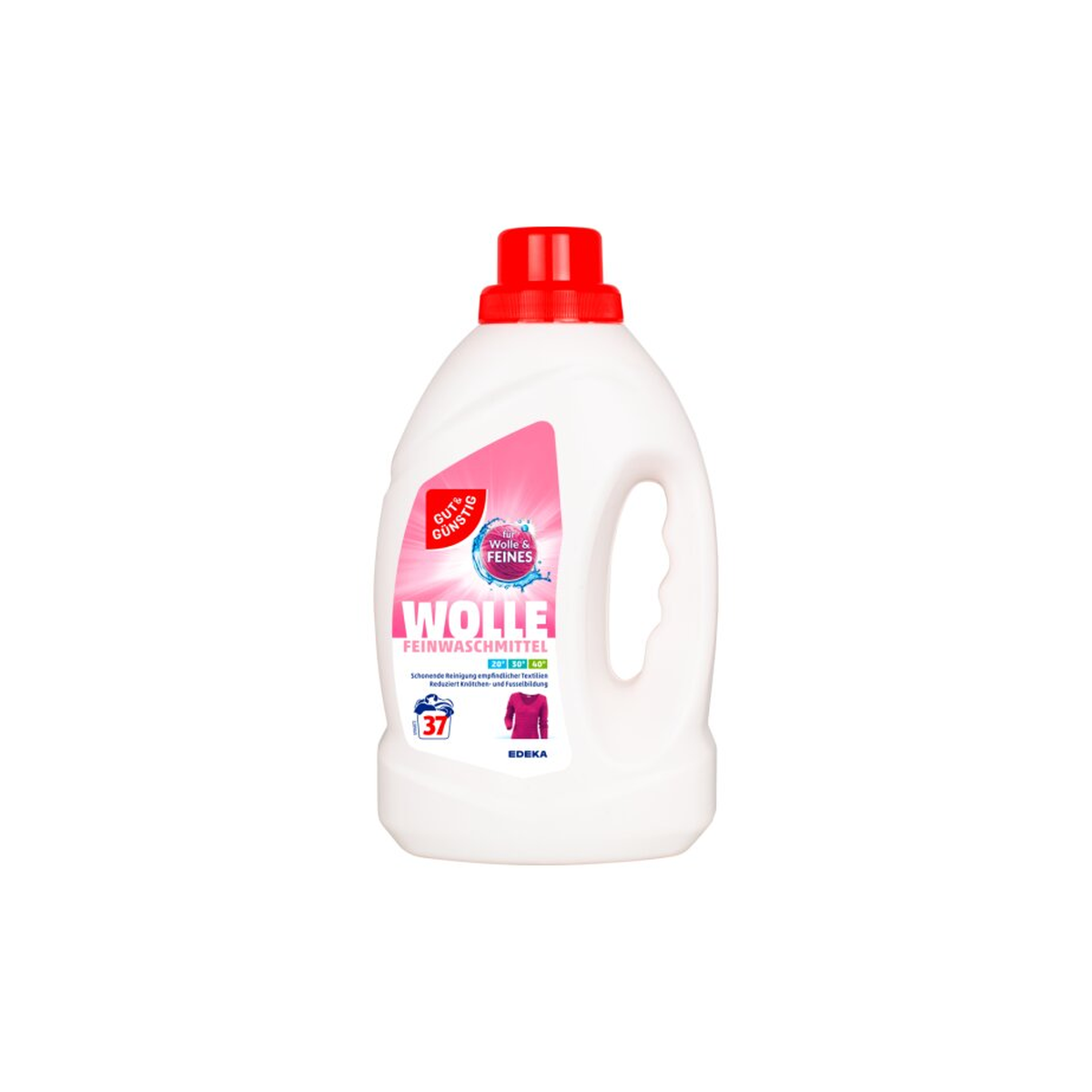 GUT&GÜNSTIG Feinwaschmittel Wolle 37WL 1,5l