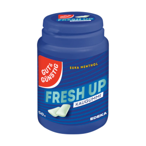 GUT&GÜNSTIG Kaugummi Euka Menthol Dragee 50ST