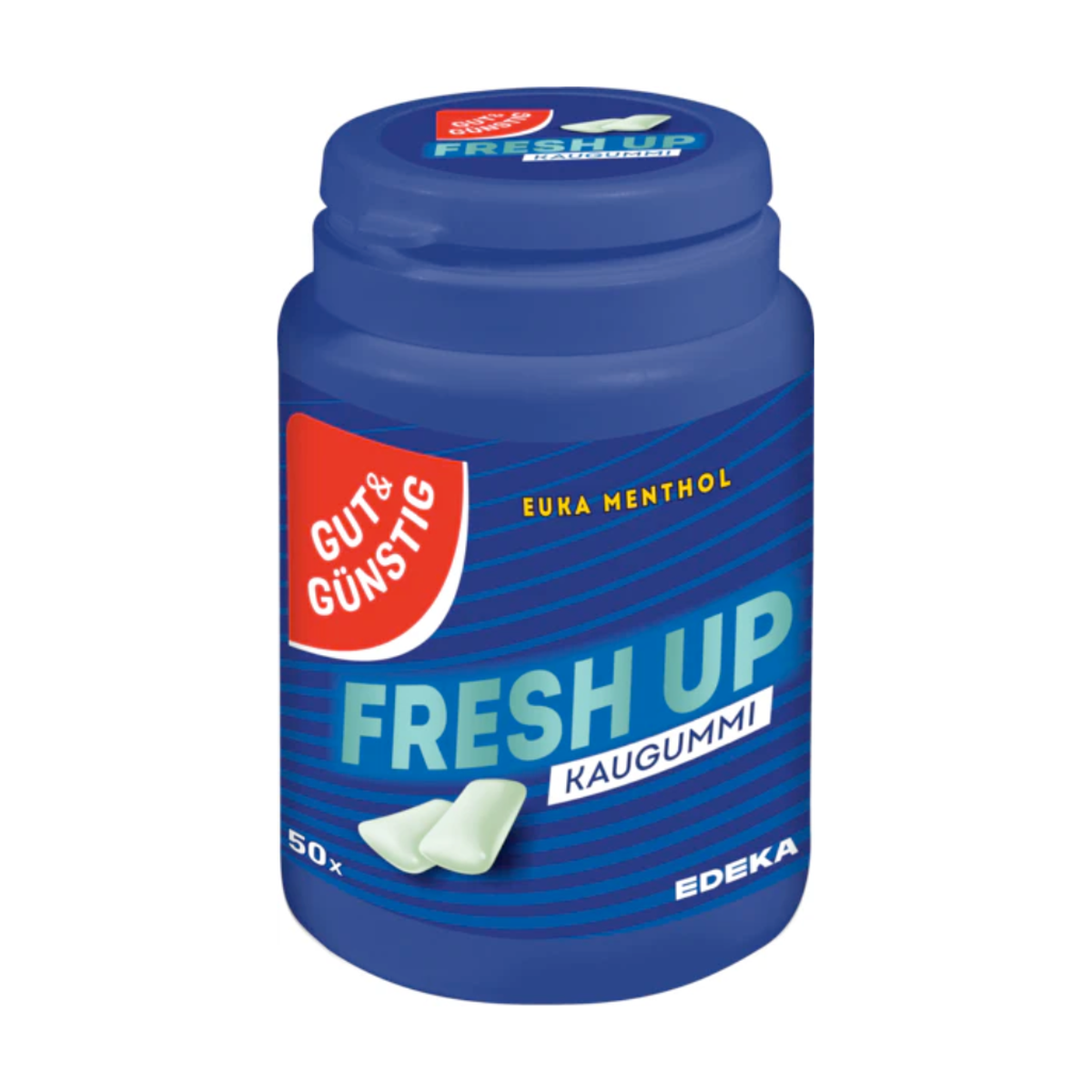 GUT&GÜNSTIG Kaugummi Euka Menthol Dragee 50ST