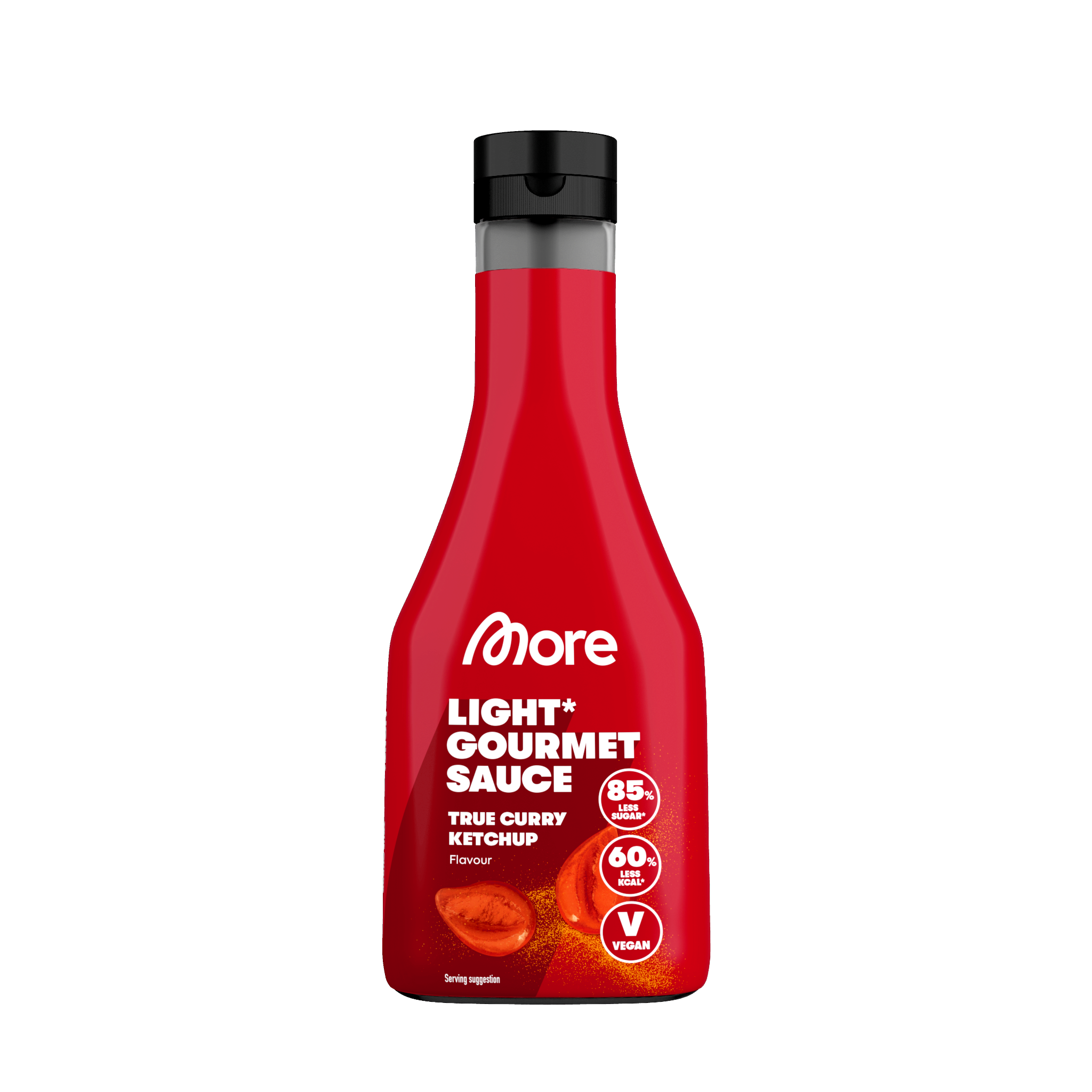 More Nutrition Light Gourmet Sauce True Curry Ketchup 285ml