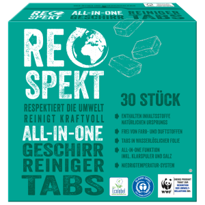 RESPEKT Eco ADW Geschirr Reiniger Tabs 30x17g
