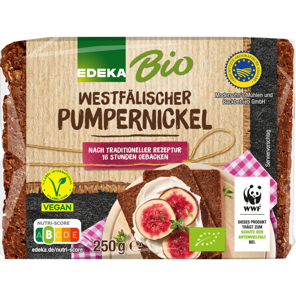 Bio EDEKA Pumpernickel 250g