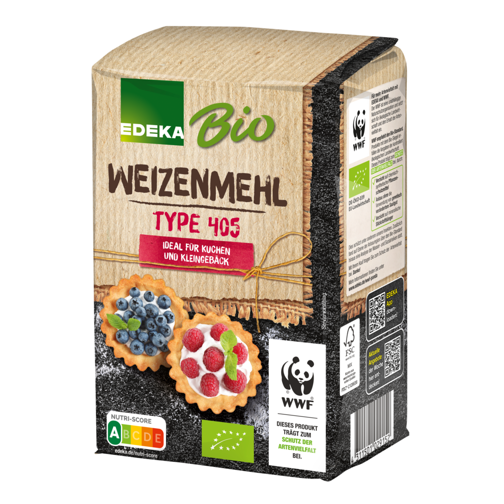 Bio EDEKA Weizenmehl Type 405 1kg