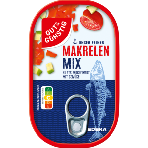 GUT&GÜNSTIG Makrelen-Mix 125g