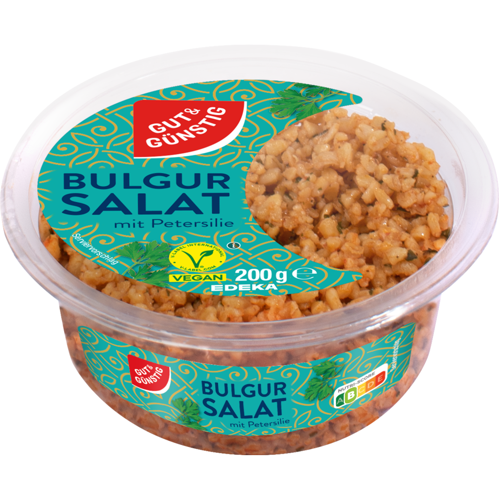 GUT&GÜNSTIG Bulgursalat mit frischen Kräutern 200g