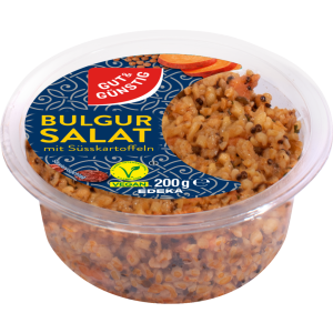 GUT&GÜNSTIG Bulgursalat mit Süßkartoffel und Linsen 200g