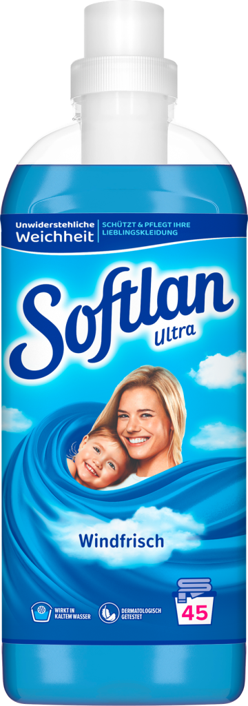 Softlan Weichspüler Windfrisch 45WL 1l