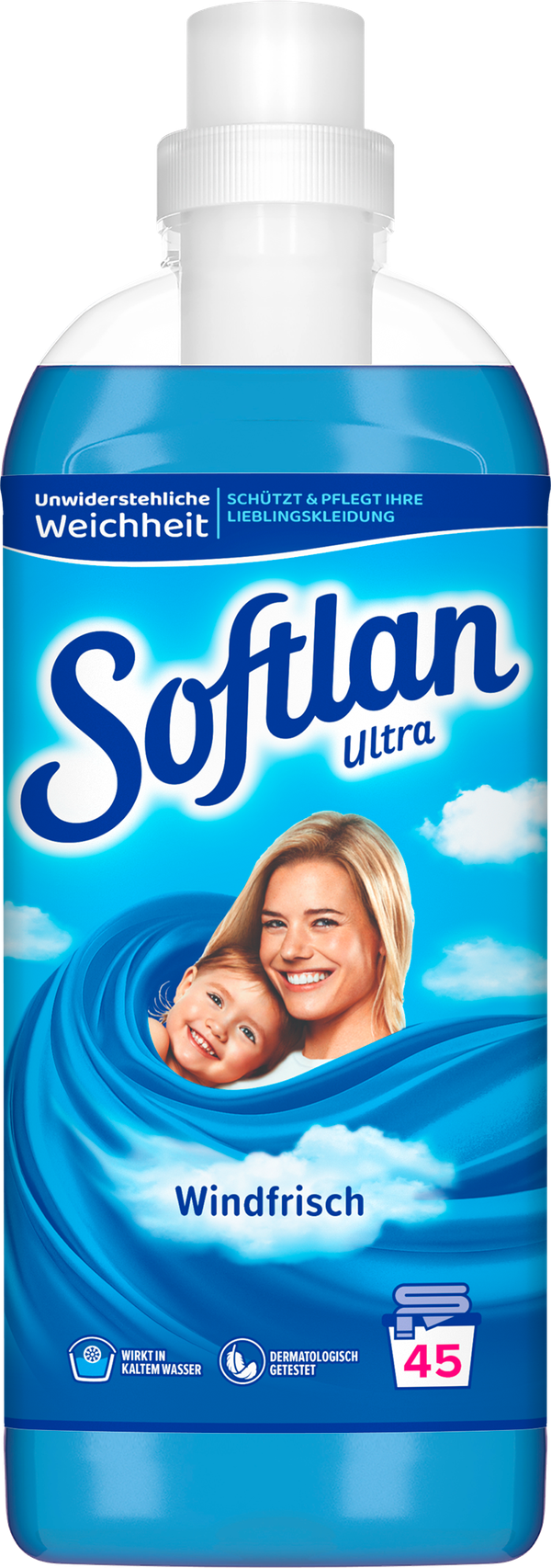 Softlan Weichspüler Windfrisch 45WL 1l