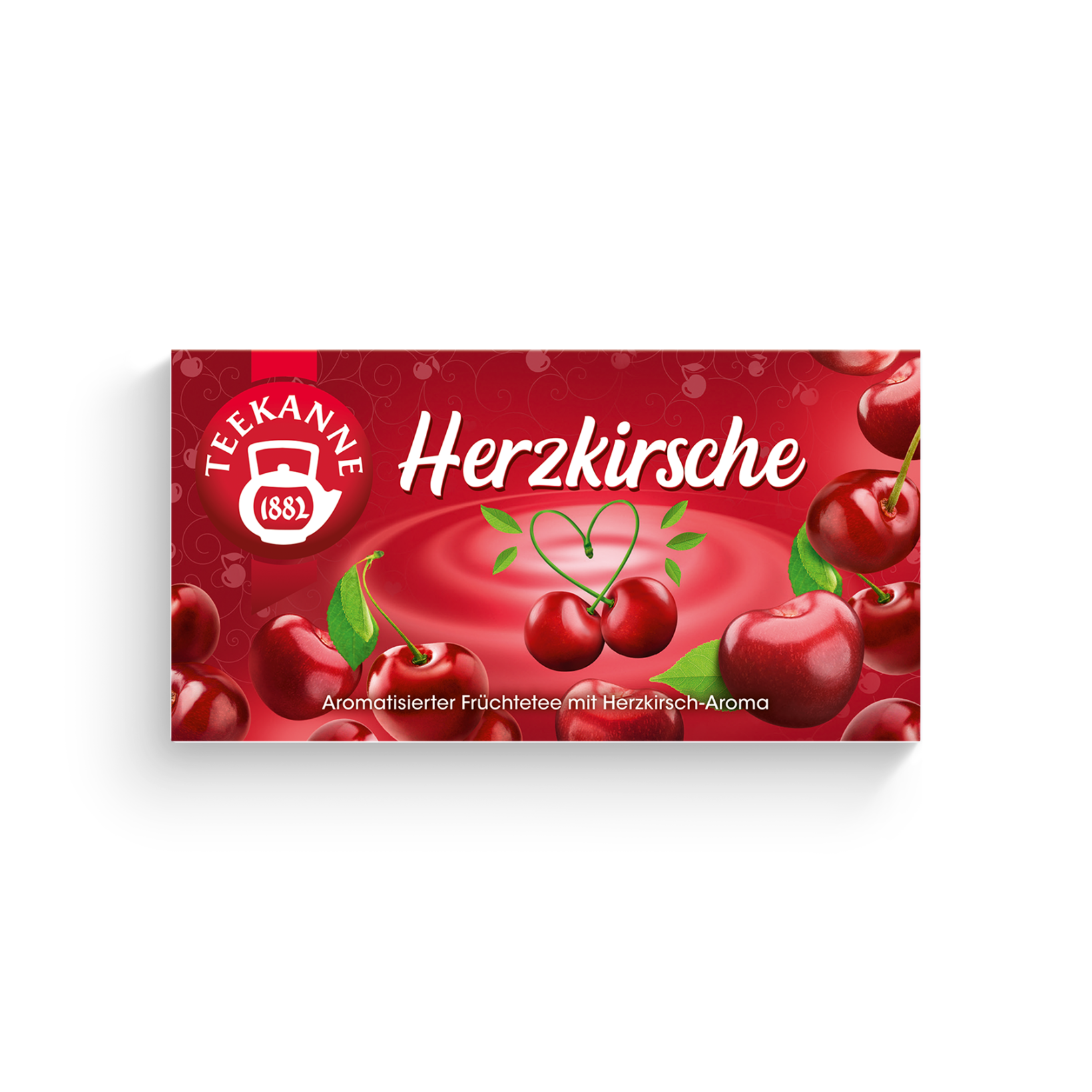 Teekanne Herzkirsche 20ST 45g