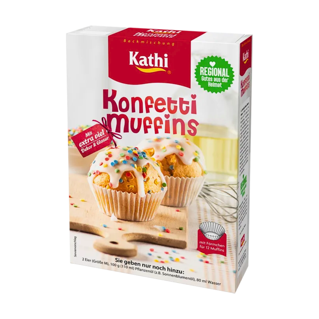 Kathi Backmischung Konfetti Muffins 420g