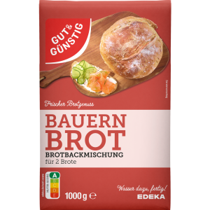 GUT&GÜNSTIG Brotbackmischung Bauernbrot 1kg