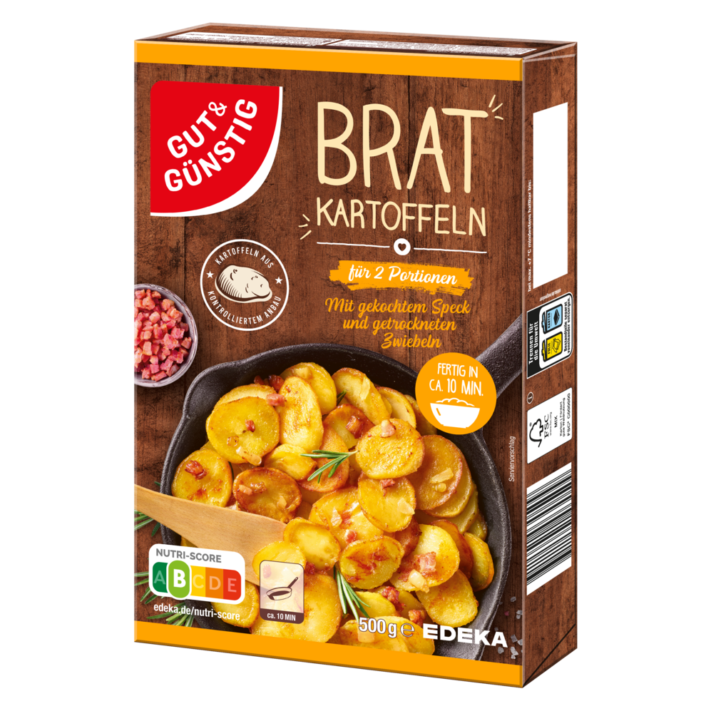 GUT&GÜNSTIG Bratkartoffeln 500g