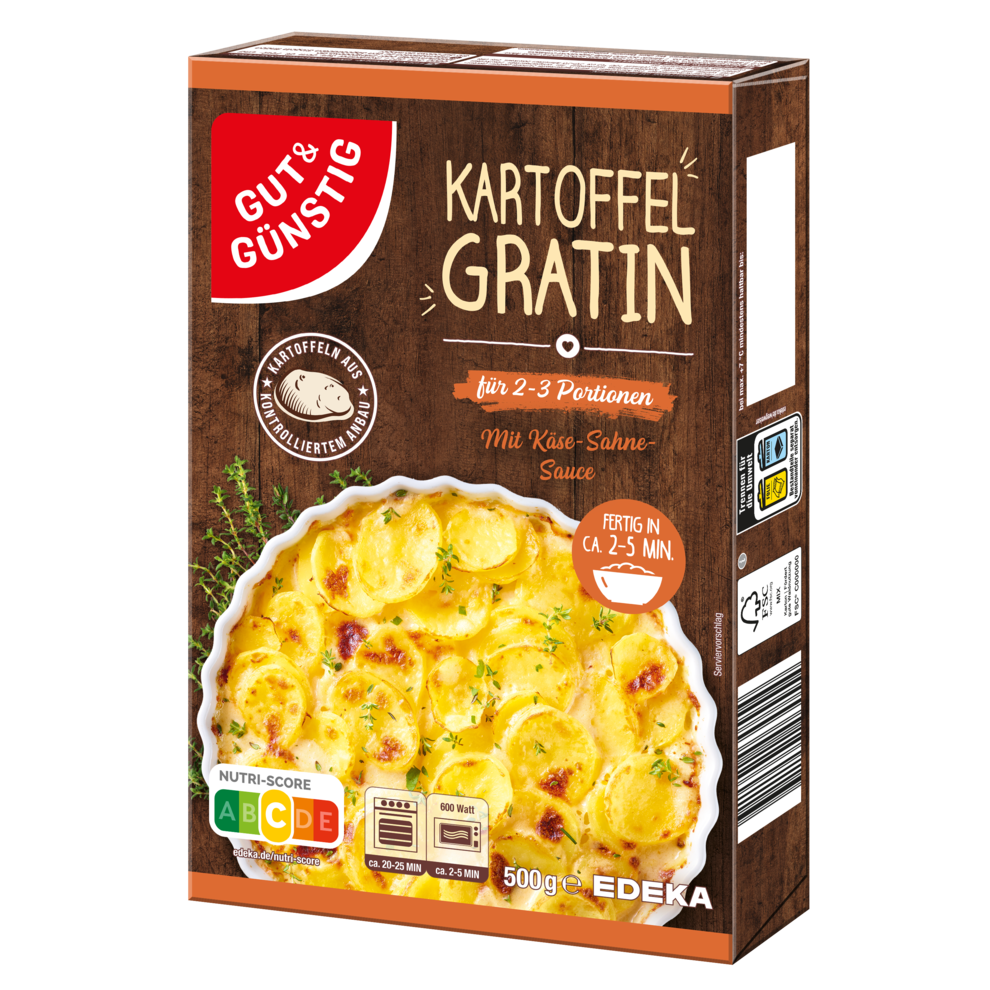 GUT&GÜNSTIG Kartoffelgratin 500g