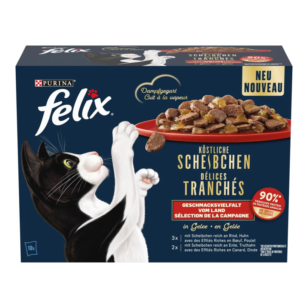 Felix Köstliche Scheibchen Land 10x80g