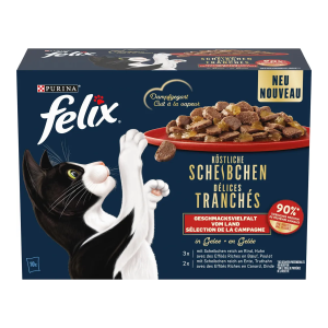 Felix Köstliche Scheibchen Land 10x80g