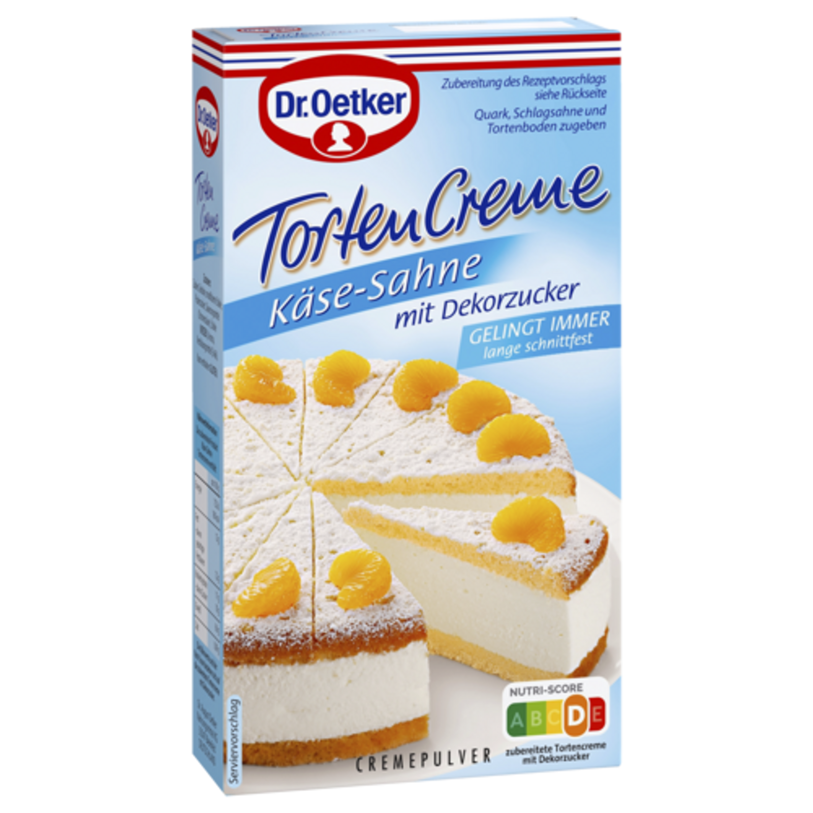 Dr.Oetker Käse-Sahne Tortencreme 130g