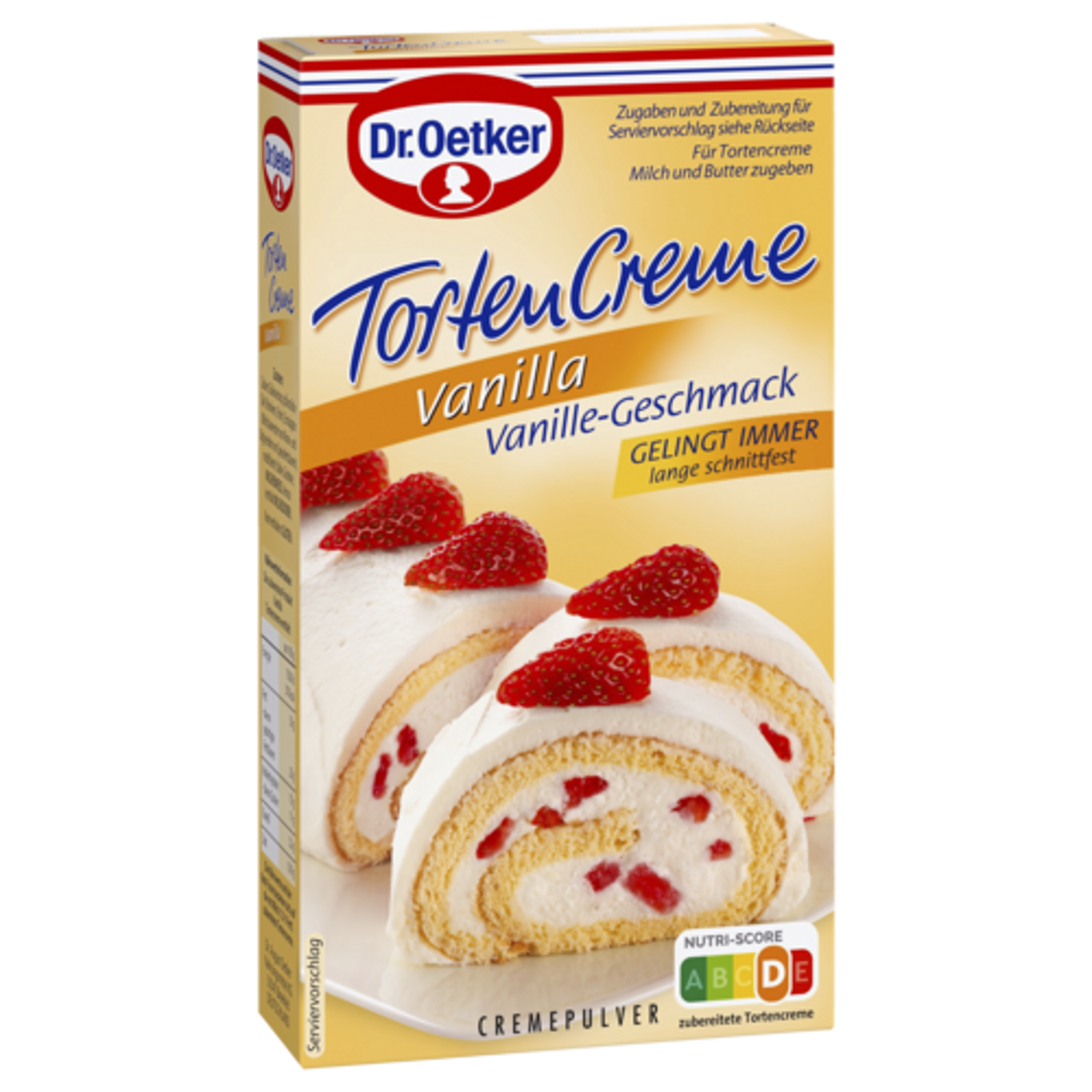 Dr.Oetker Vanilla Tortencreme 123g