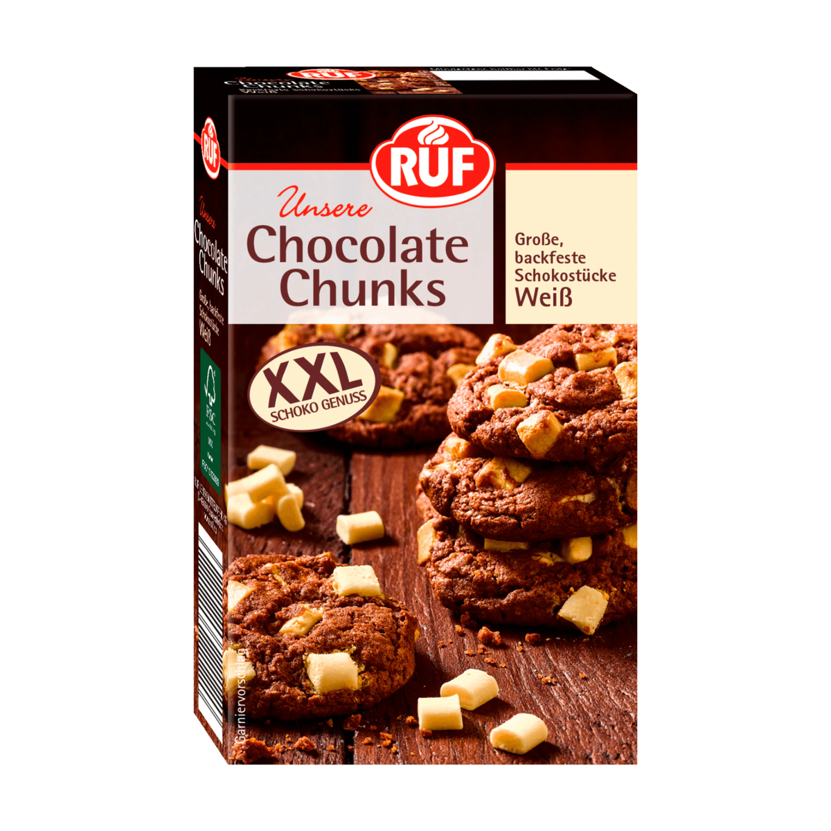 RUF Chocolate Chunks weiß 100g