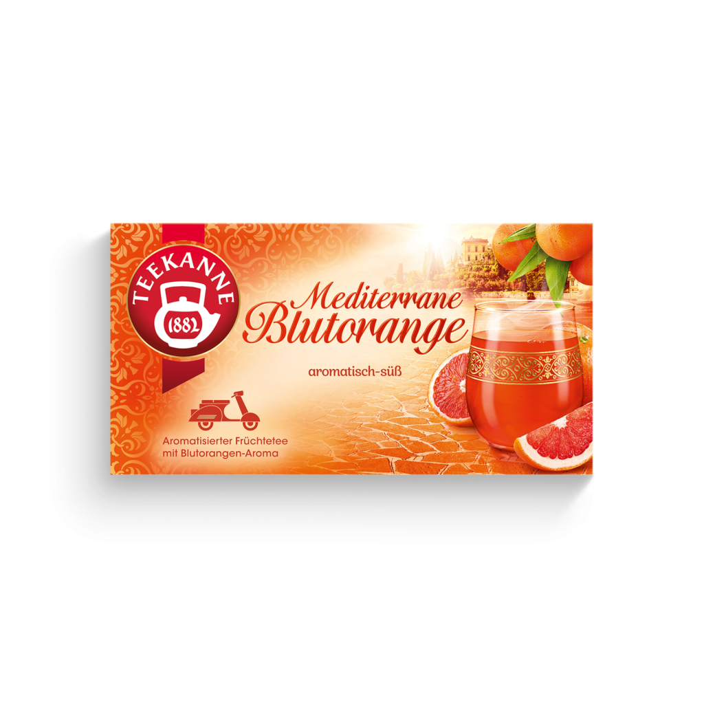 Teekanne Mediterrane Blutorange 18ST 40,5g