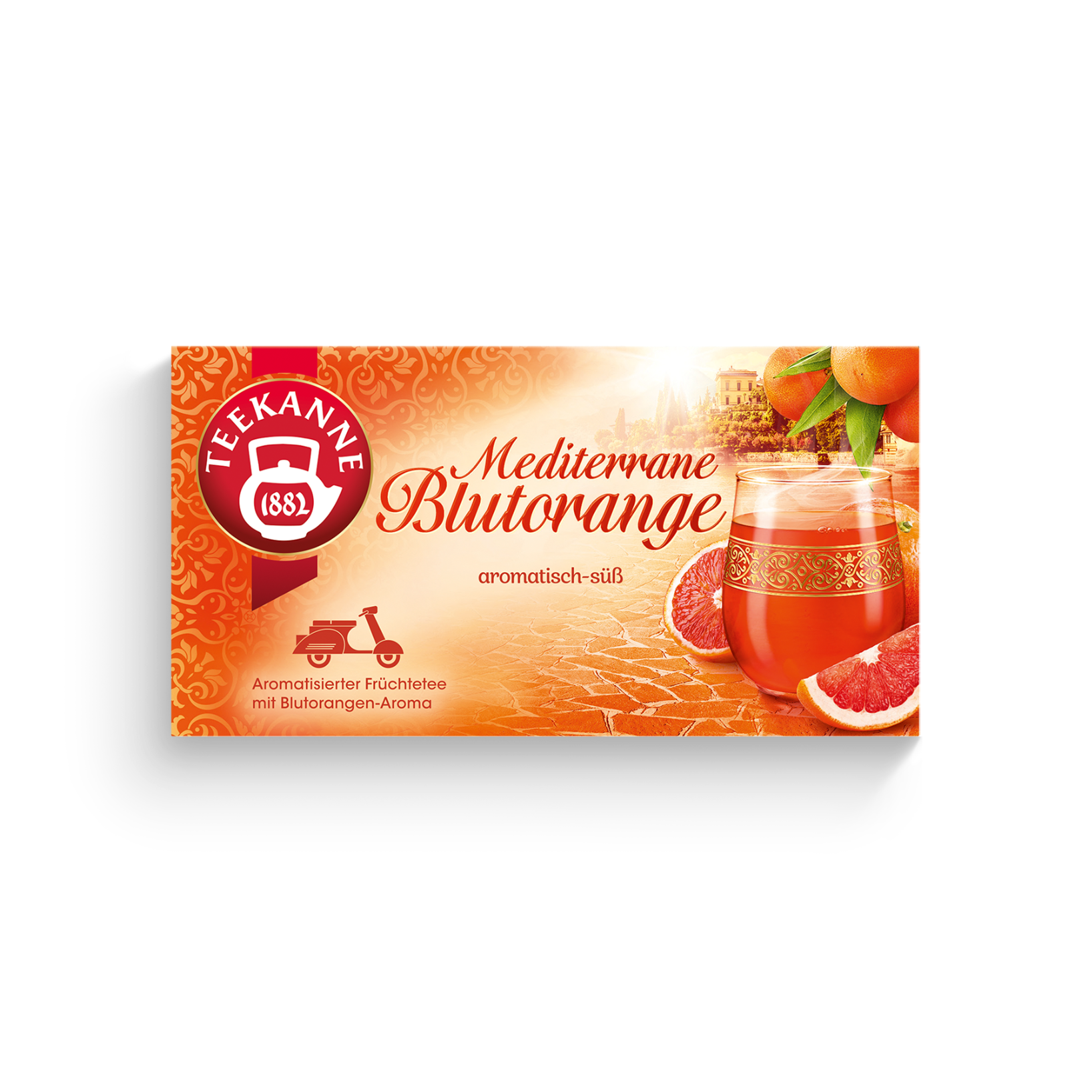 Teekanne Mediterrane Blutorange 18ST 40,5g