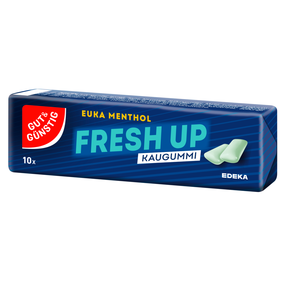 GUT&GÜNSTIG Kaugummi Euka Menthol Dragee 10ST