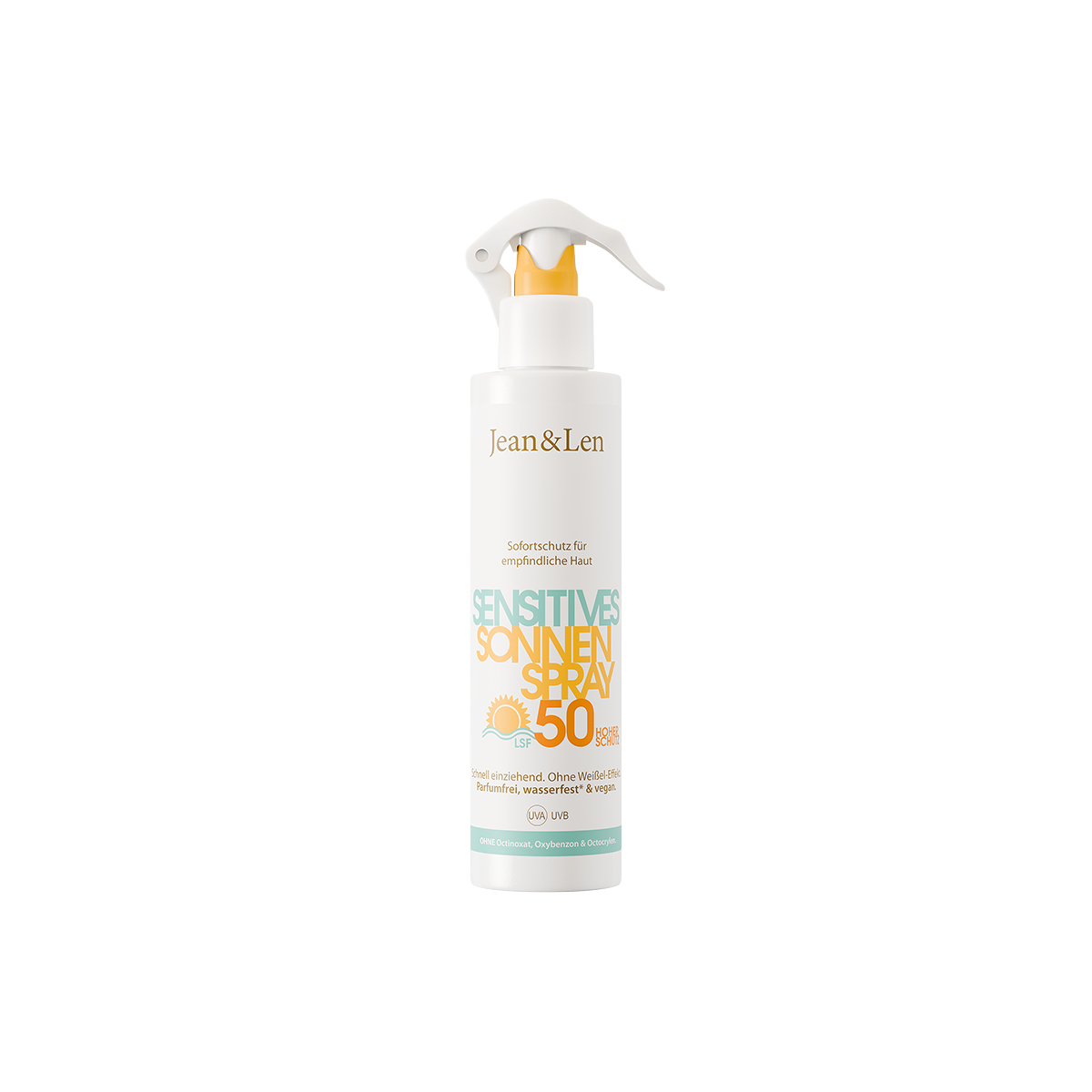 Jean&Len Philosophie Sensitives Sonnenspray LSF 50 250ml