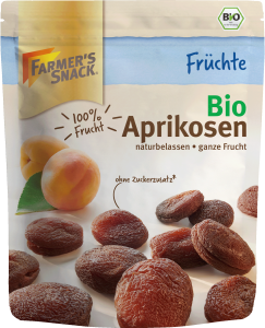 Bio Farmer's Snack Aprikosen getrocknet entsteint 150g