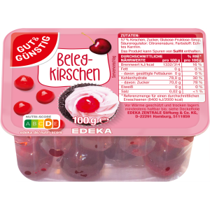 GUT&GÜNSTIG Belegkirschen 100g