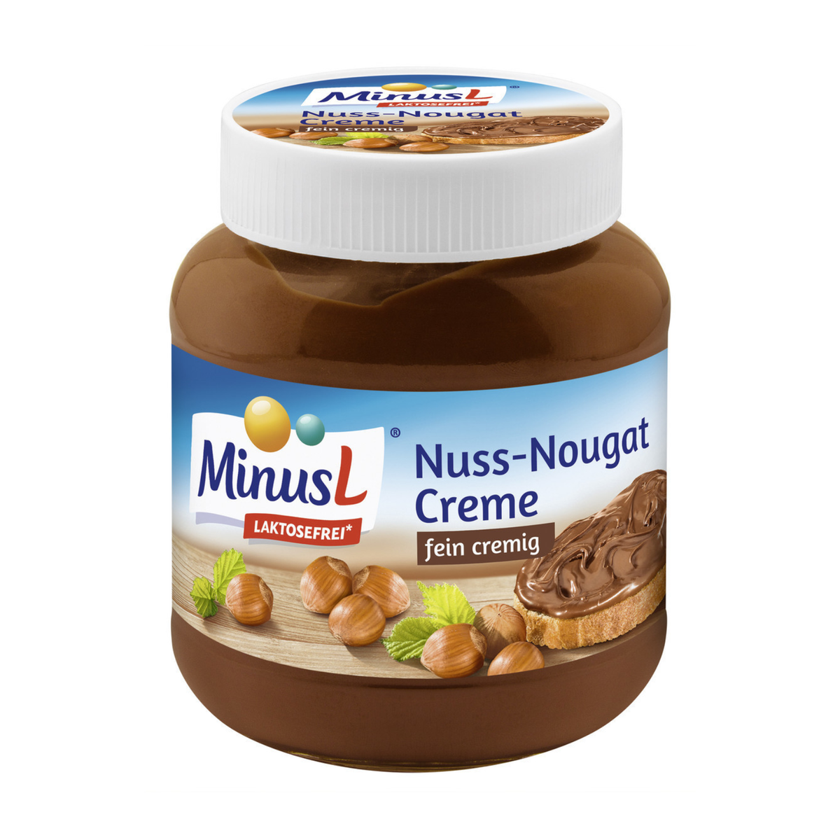 MinusL Nuss-Nougat Creme 400g