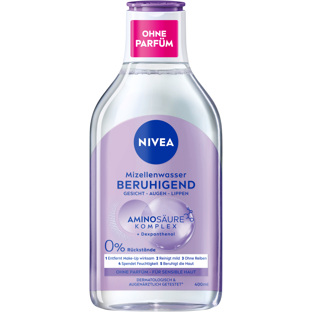 Nivea Mizellenwasser Beruhigend Aminosäure Komplex Sensible Haut 400ml
