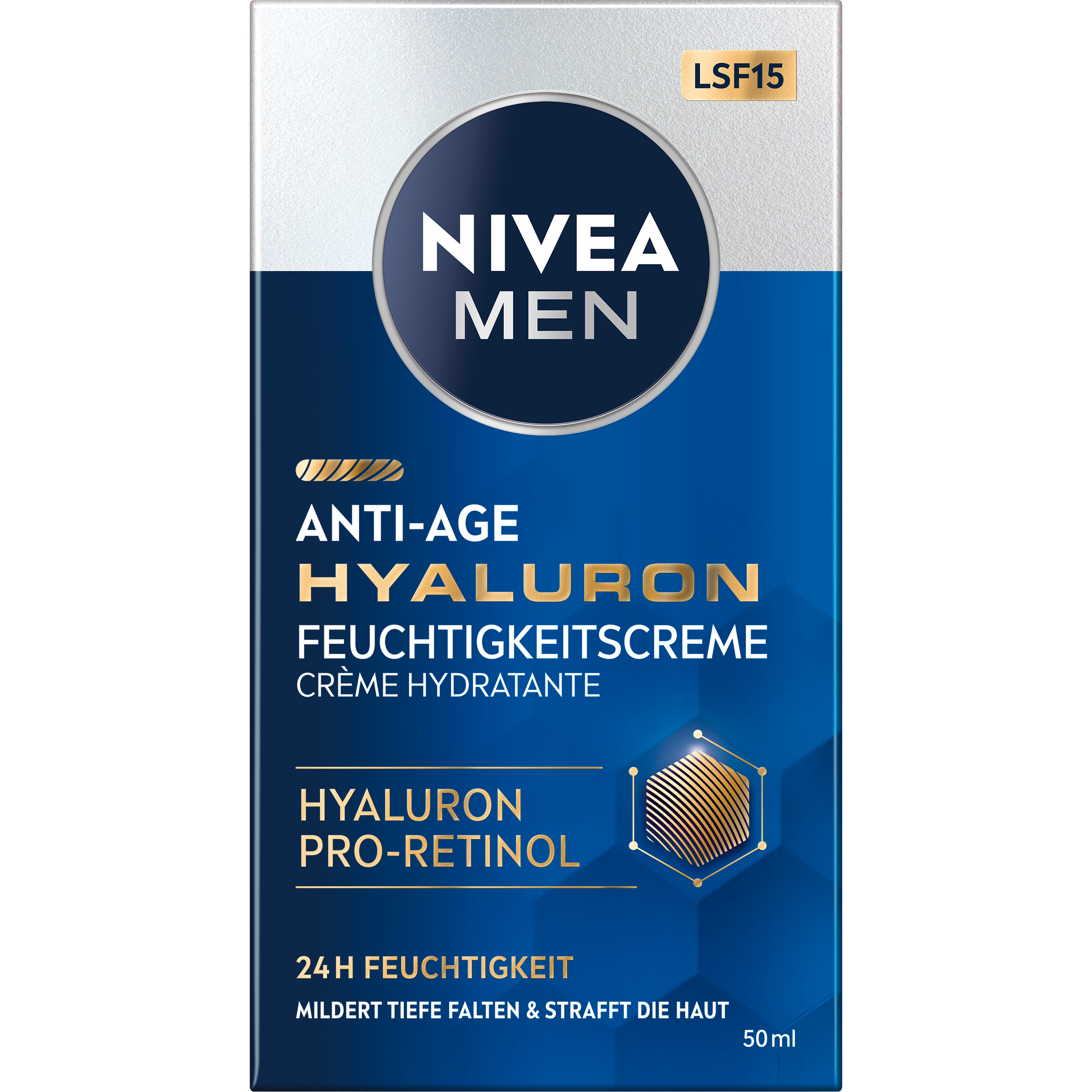 Nivea Men Anti-Age Hyaluron Feuchtigkeitspflege 50ml