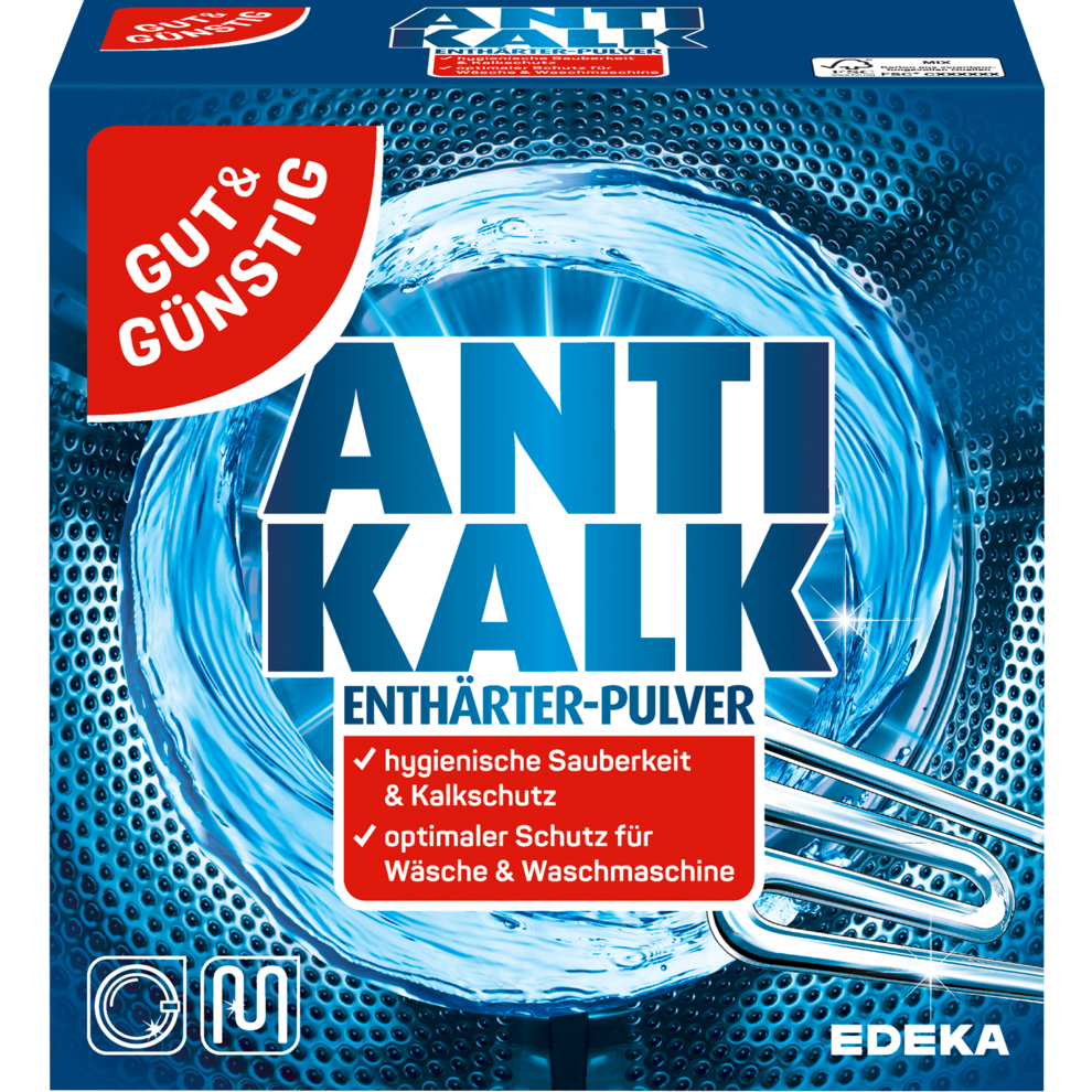 GUT&GÜNSTIG Anti Kalk Pulver 900g