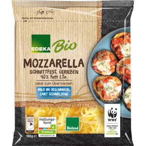 Bio EDEKA моцарелла тёртый 40% 150g