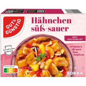 GUT&GÜNSTIG Hähnchen süß-sauer 450g