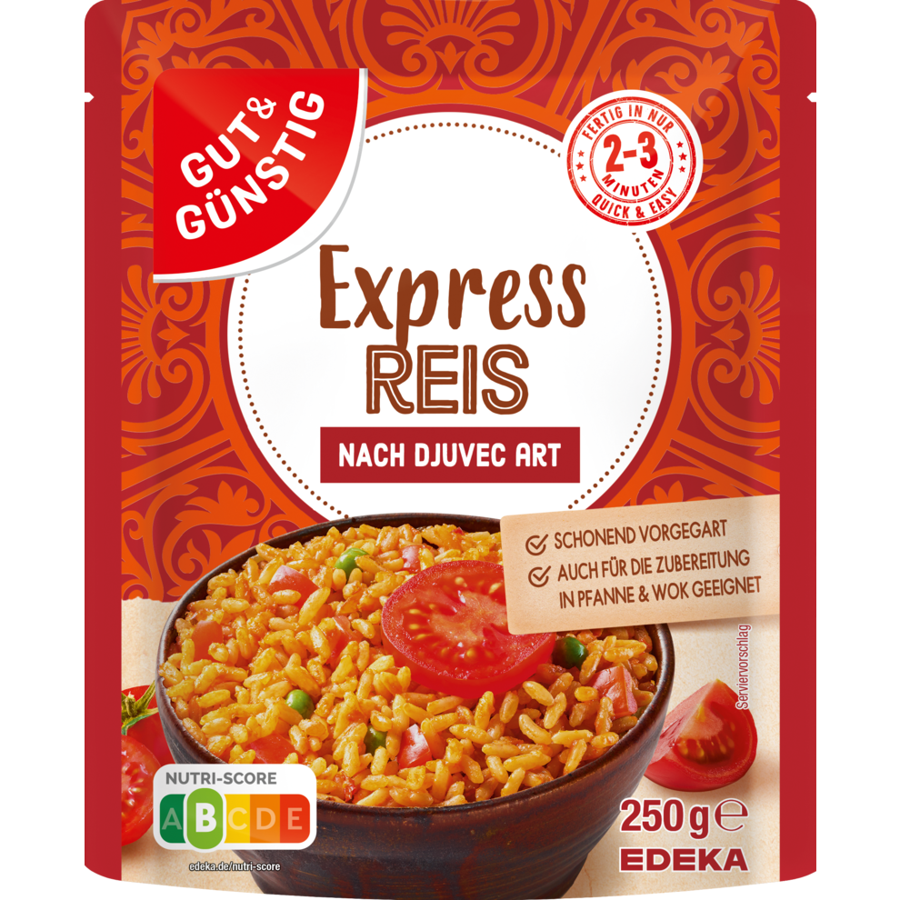 GUT&GÜNSTIG Expressreis Djuvec 250g