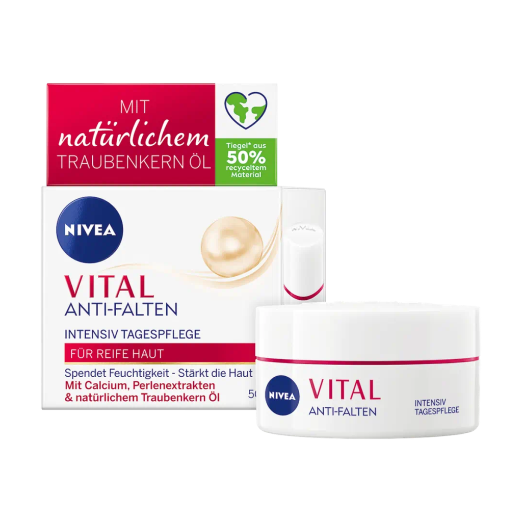 Nivea Vital Anti-Falten Intensiv Plus Tagespflege für Reife Haut LSF15 50ml