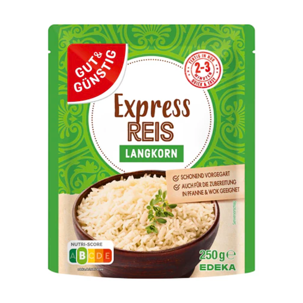 GUT&GÜNSTIG Expressreis Langkorn 250g
