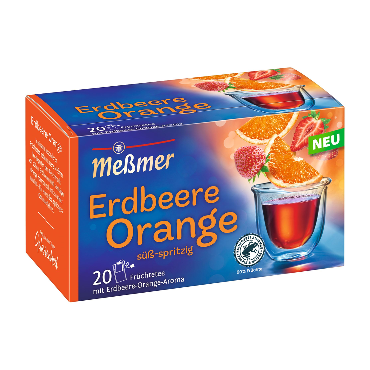 Meßmer Erdbeere-Orange 20x2,25g