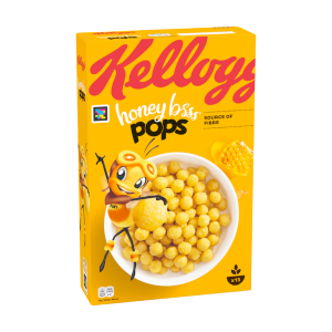 Kellogg's Honey Bsss Pops 400g